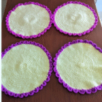 crochet table mat